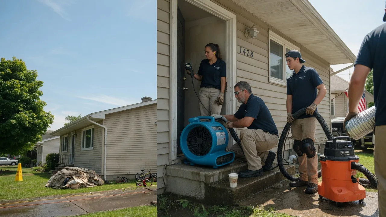 Water Damage Restoration in Carrollton, IL near me